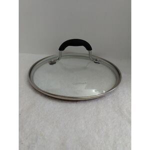 Cuisinart Sauce Pan Fry‎ Pan Skillet Replacement Glass Lid 7"